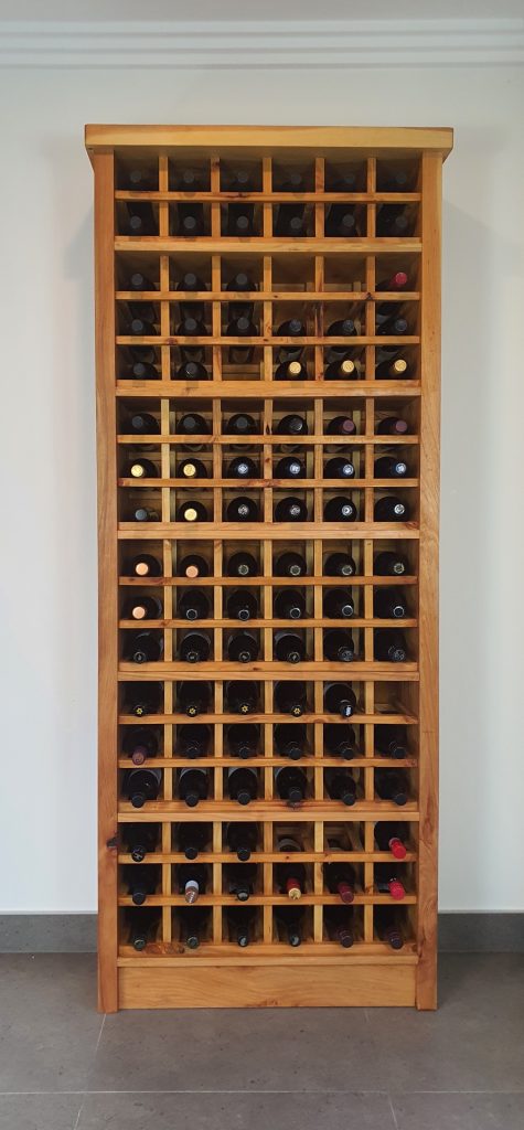 wine rack customwood design handmade furniture auckland